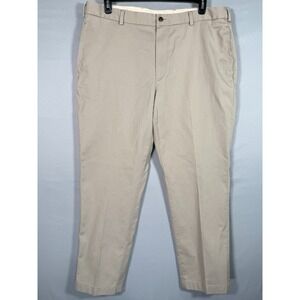 Brooks Brothers Advantage‎ Chino Clark Khaki Pants Men's Size 40x30 Beige Cotton